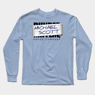 Michael Scott Paper Company Long Sleeve T-Shirt